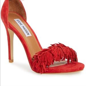 Steve Madden fringe heels